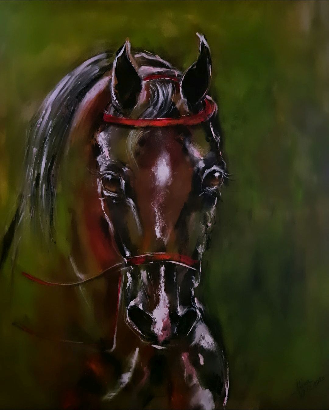 ArteDiAlina.com painting: .. a kingdom for a horse